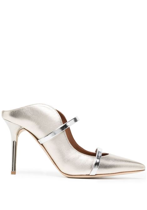 Platinum Maureen mules - MALONE SOULIERS women